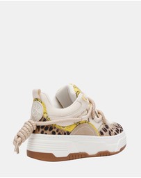 Steve Madden - Brouhaha Leopard Multi Sneakers