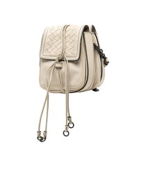 Pre-Loved by Azura Reborn - Pre-Loved Nappa Intrecciato Double Sided Flap Crossbody
