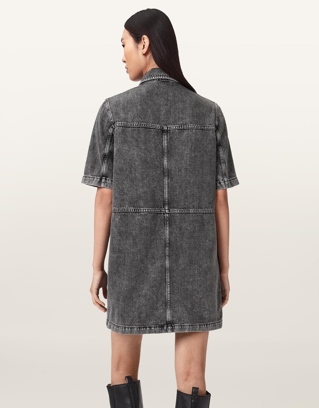 AllSaints - Rock Denim Dress
