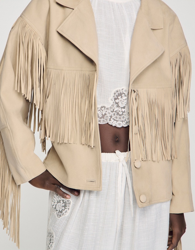 Sandro - Jackie Leather Jacket