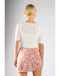 Glamorous - V-Neck Crop-Cardigan