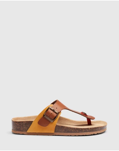 BioNatura - Teramo Leather Sandals