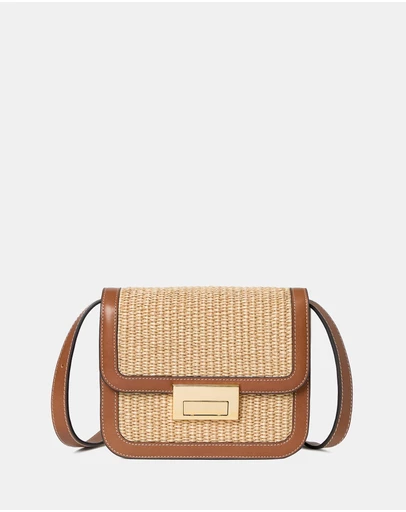 Loeffler Randall - Desi Crossbody With Lock Hardware