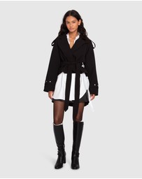 Belle & Bloom - Fast Car Cropped Trench