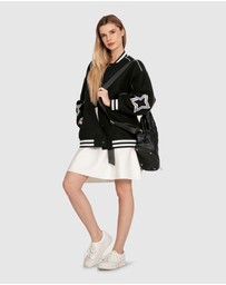 Belle & Bloom - Hold Me Close Letterman Bomber