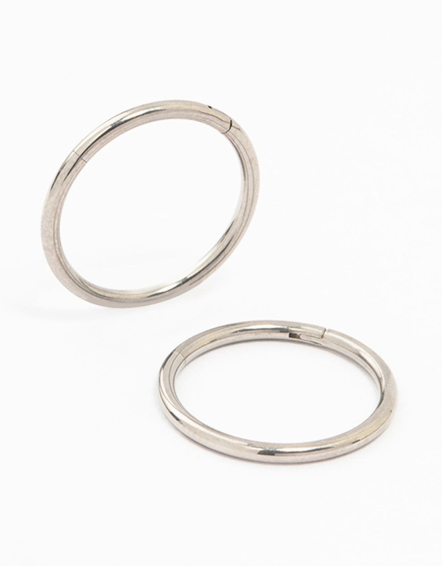 Lovisa - Titanium Sleeper Earrings 12MM