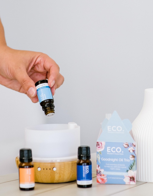 ECO. Modern Essentials - ECO. Coastal Diffuser & Goodnight Oil Trio Collection