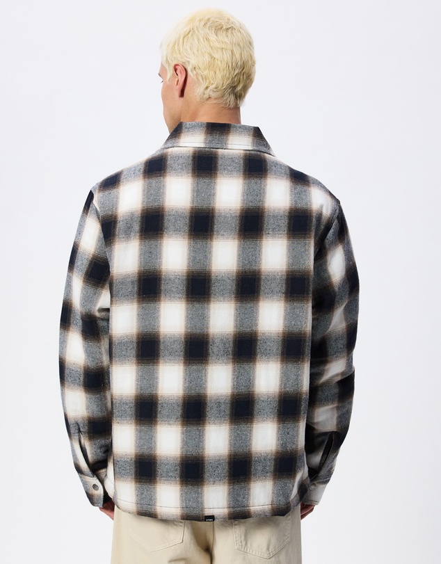 Thrills - Stagger Cropped Flannel Jacket