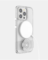 PopSockets - POPCASE MagSafe iPhone 13 Pro Protective Phone Case & Phone Grip Holder