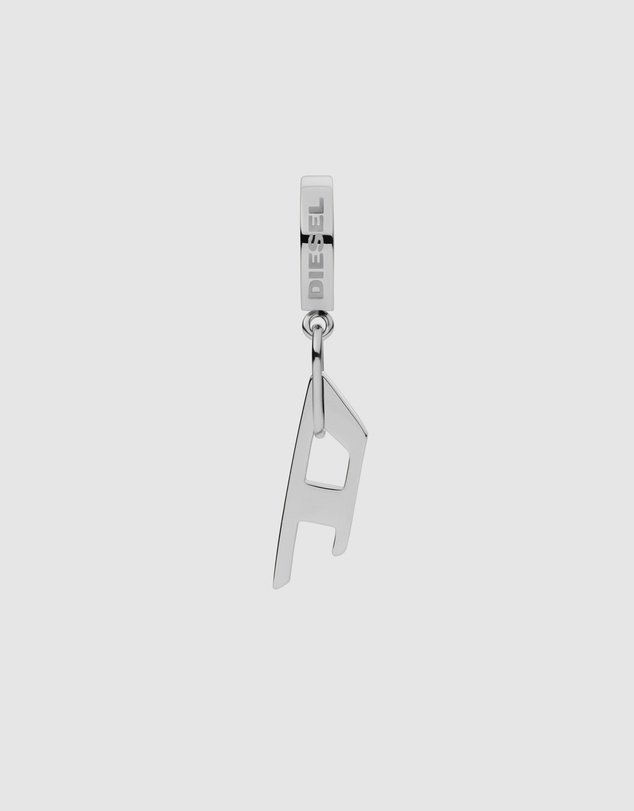 Diesel - Steel Silver-Tone Earring