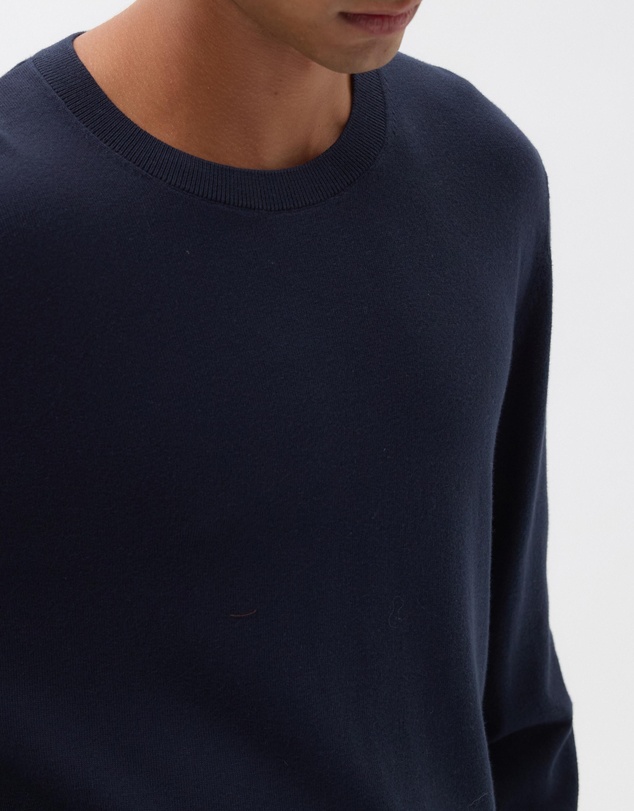 AERE - Lightweight Organic Cotton Crew Neck Knit Jumper