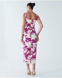 BWLDR - Zahlia Midi Dress