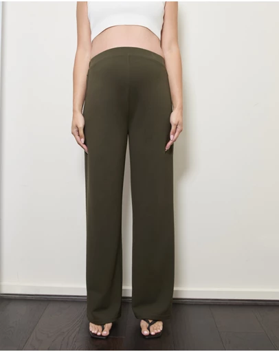 Soon Maternity - Pull-On Wide Leg Pants