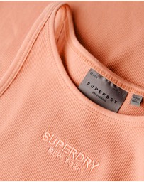 Superdry - Embroidered Rib Racer Slim Fit Dress
