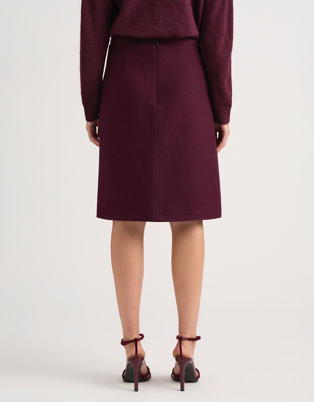 David Lawrence - Galahad Felted Wool Skirt