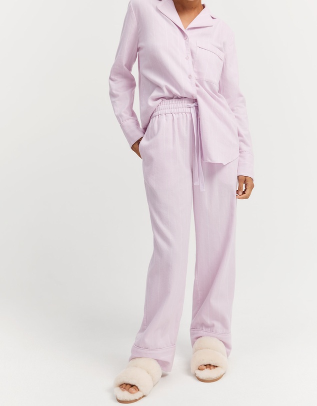 Country Road - Stripe Flannel Pyjama Set