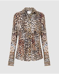Camilla - Fitted Jersey Shirt