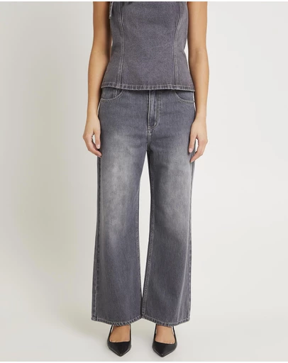 Insight - Rez Maxi Baggy Denim Jean Petite