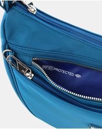 Pierre Cardin - Pierre Cardin Nylon Anti-Theft Crossbody Bag