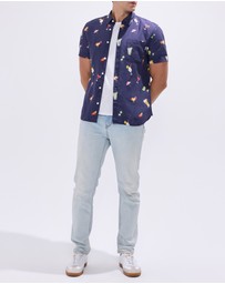 Marcs - At The Bar Linen Blend Shirt