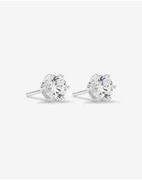 Michael Hill - Stud Earrings with Cubic Zirconia in Sterling Silver