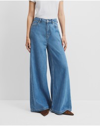 Country Road - Soft Denim Wide Jean
