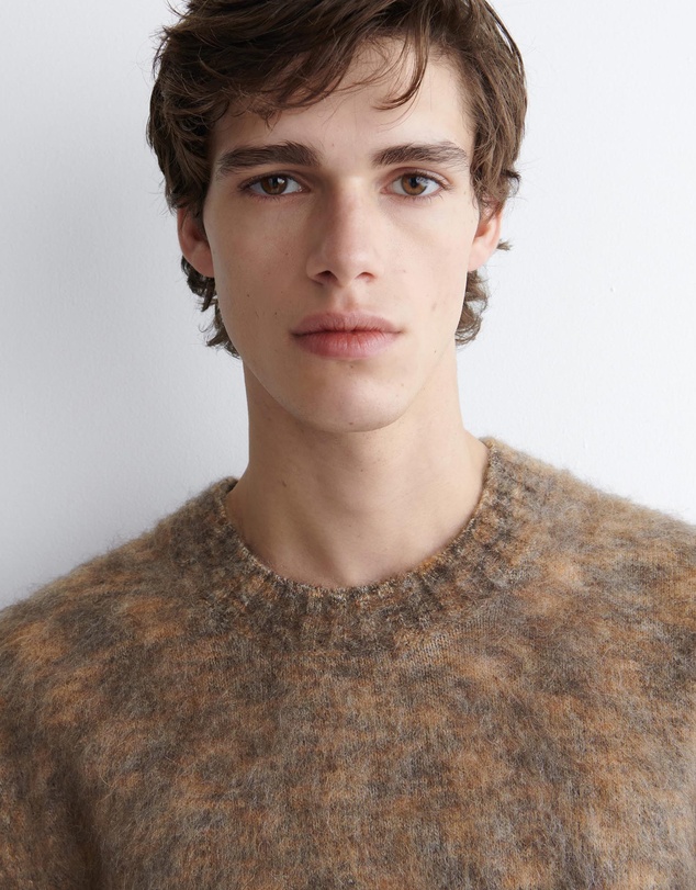 COS - Space-Dyed Mohair-Blend Crew-Neck Jumper