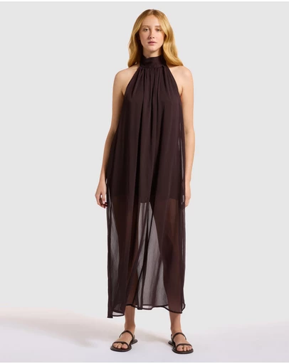 JETS - Halter Maxi Dress