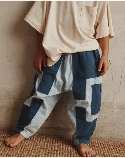 Alfred - Chester Patch Pants I Navy
