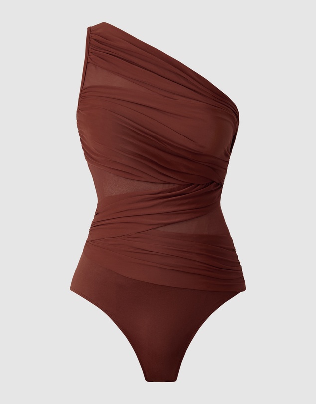 Miraclesuit Swimwear  - Network Jena One Shoulder Shaping Swimsuit