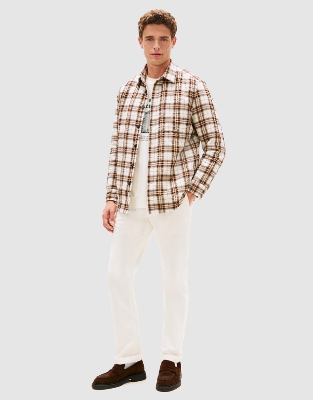 Tommy Hilfiger - Relaxed Fit Padded Seersucker Overshirt