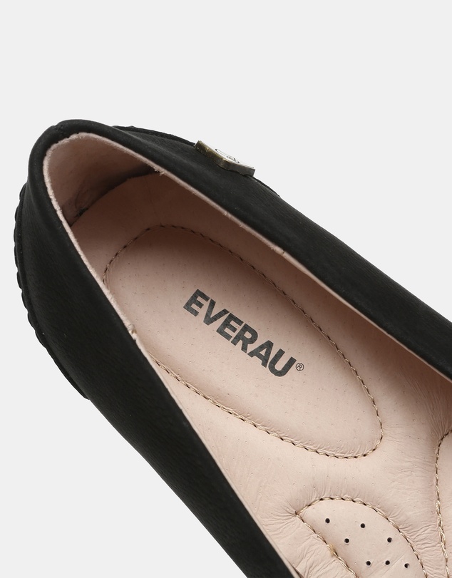 EVERAU - EverAU Ugg Morris Cow Suede Upper Loafer Oxfords Flats