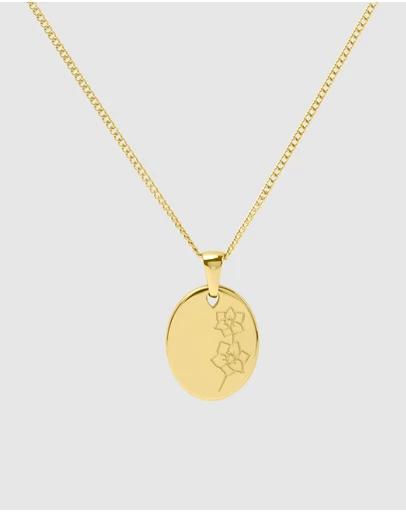 Pastiche - December Birth Flower Necklace