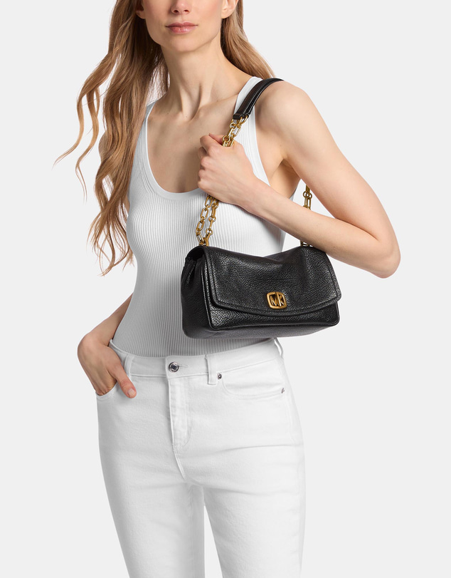 Michael Kors - Bryant Small Turnlock Convertible Chain Shoulder Bag