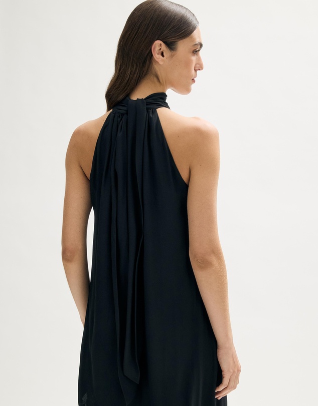 Minima Esenciales - Pia Fringe Lace Maxi Dress