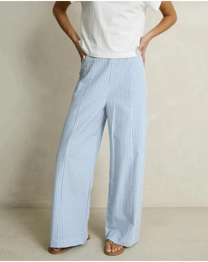 Rhythm - Vista Stripe Wide Leg Pants