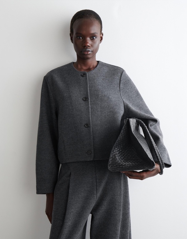 COS - Boiled Merino Wool Cardigan