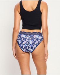 Modibodi - Sensual Hi Waist Period Bikini Moderate Absorbency
