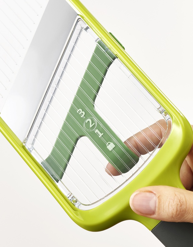 Joseph Joseph - Multi-Grip Mandoline™ with Precision Food Grip (Green)