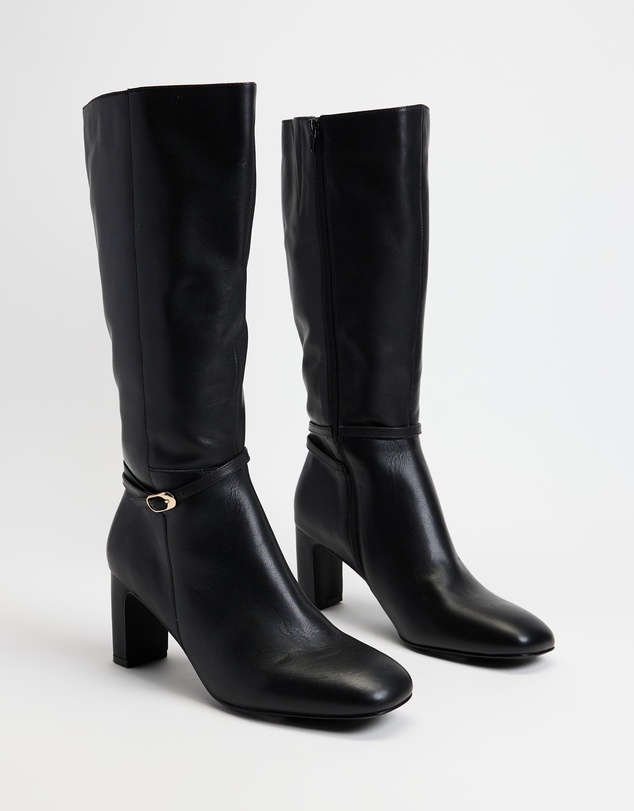 Atmos&Here - Maple Knee High Leather Boots