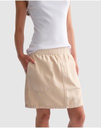 Decjuba - D-Luxe Denim Pull On Skirt