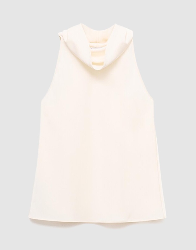 M.N.G - Draped Neck Blouse