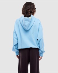 ENA PELLY - Multi Logo Zip Thru Hoodie