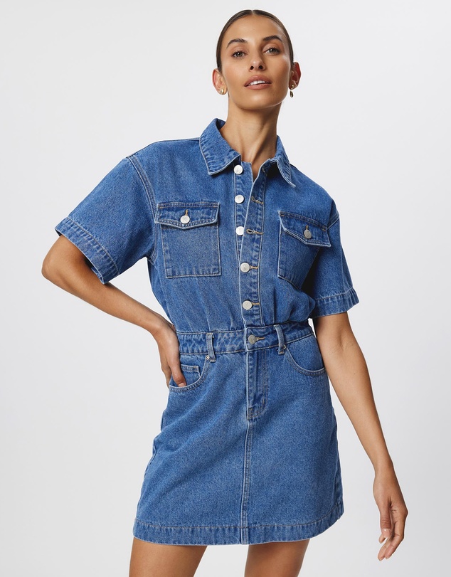 Calli - Riley Denim Dress