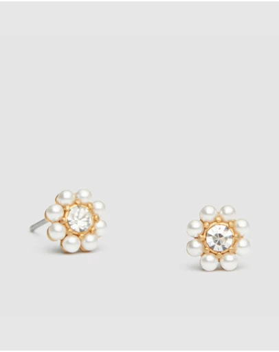 MIMCO - Emerge Stud Earrings - Pearl