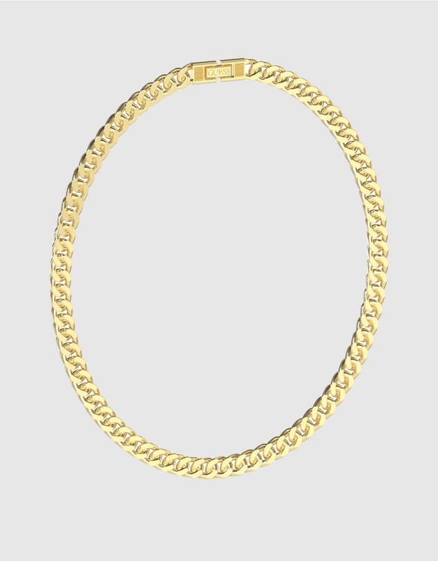 GUESS - Link City Gold Tone Necklace