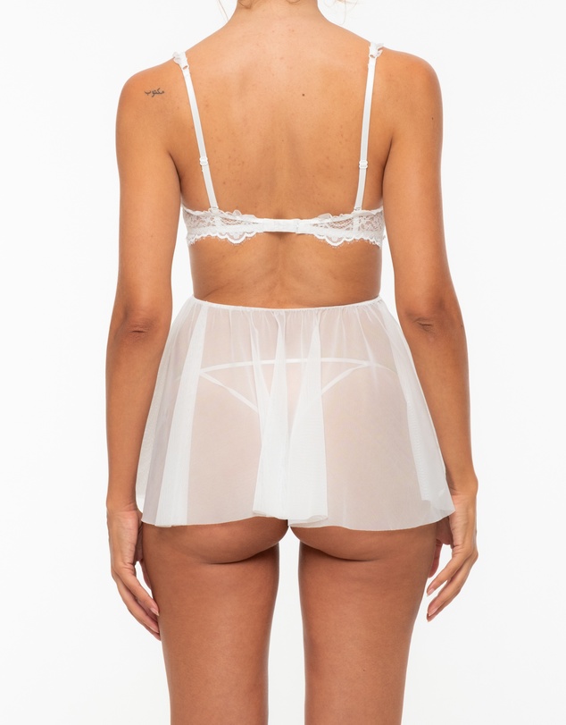 One Empire - Verona White Babydoll