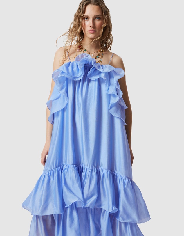 & Other Stories - Off-Shoulder Ruffle Maxi Dress