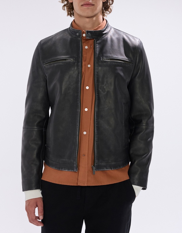 Marcs - Oaks Leather Biker Jacket