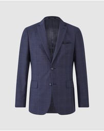 Van Heusen - Wool Blend Check Suit Jacket